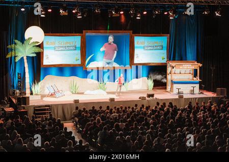 Ralf Schmitz bei 'Ralf Schmitz - Schmitzefrei' in der Freiheitshalle. Hof, 25.01.2024 Stockfoto