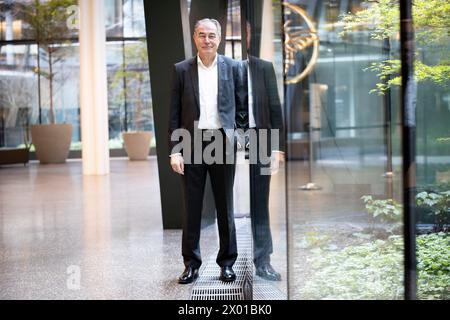 Die erste Bank ist das älteste bestehende Kreditinstitut in Österreich. Im Bild: Erste Bank - Veranlagungschef Friedrich Mostböck am Montag, 18. März 2024 am erste Bank Campus in Wien. // die erste Bank ist die älteste Bank Österreichs. Bild: Erste Bank - Assessment Manager Friedrich Mostböck, Montag, 18. März 2024 auf dem erste Bank Campus in Wien, Österreich. - 20240318 PD11619 Credit: APA-PictureDesk/Alamy Live News Stockfoto