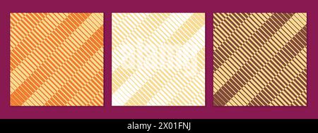 Abstrakte Vektorillustration für geometrische Muster. Stock Vektor