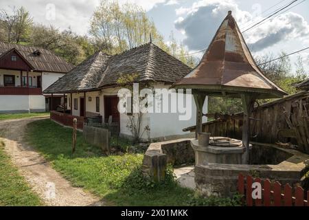 Nucsoara, Kreis Argeș, Muntenia, Rumänien Stockfoto