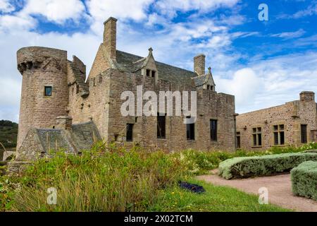 Chateau de La Roche Goyon, Fort la Latte, Plevenon, Cotes-d'Armor, Bretagne, Frankreich, Europa Stockfoto