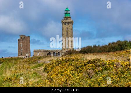 Cap Frehel, Plevenon, Cotes-d'Armor, Bretagne, Frankreich, Europa Stockfoto