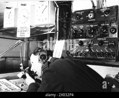 Die Flugzeuge und das Personal der RAF führten zwischen 1940 und 1945 Betriebs-, Ausbildungs- und Wartungsaufgaben in ganz Großbritannien durch. Stockfoto
