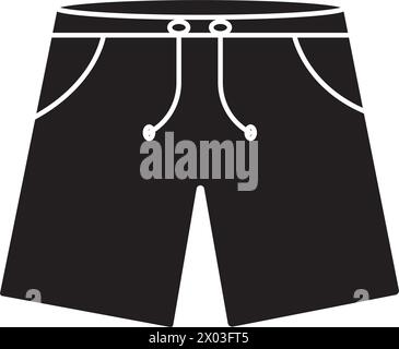 Hose Icon Vektor Illustration einfaches Design Stock Vektor