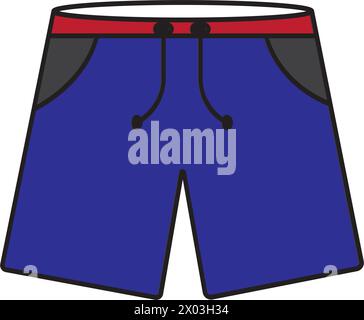 Hose Icon Vektor Illustration einfaches Design Stock Vektor