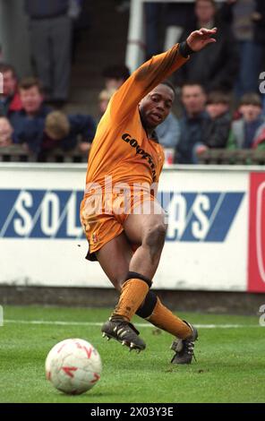 Grimsby Town / Wolverhampton Wanderers 29/4/95 0-0 Mark Rankine Stockfoto