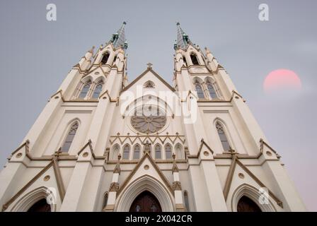 Die Kathedrale von St. John the Baptist Savannah, Georgia Stockfoto