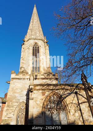 UK, North Yorkshire, York, Castlegate, St Mary's Church. Stockfoto