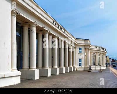 UK, Somerset, Weston Super Mare, Winter Gardens Pavilion Stockfoto