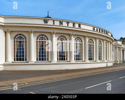 UK, Somerset, Weston Super Mare, Winter Gardens Pavilion Stockfoto