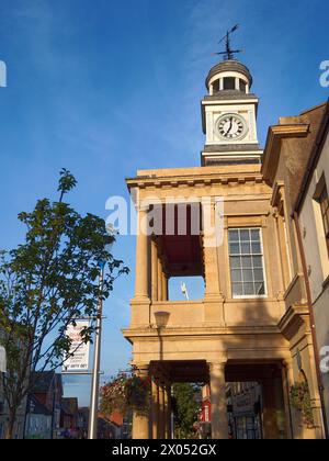 UK, Somerset, Chard, Fore Street, Guildhall Stockfoto