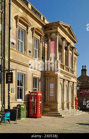 Großbritannien, North Yorkshire, Skipton Town Hall. Stockfoto