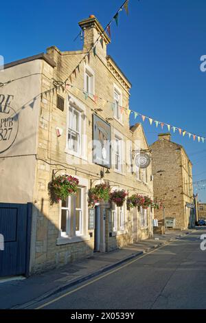 UK, North Yorkshire, Skipton, The Yorkshire Rose Pub. Stockfoto