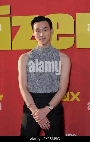 Los Angeles, USA. April 2024. LOS ANGELES, USA. 9. April 2024: Duy Nguyen bei der Premiere der HBO-Serie „The Sympathizer“ im Paramount Theatre. Bildnachweis: Paul Smith/Alamy Live News Stockfoto