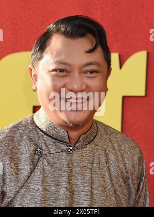 Los Angeles, USA. April 2024. Phanxine kam am 9. April 2024 im Paramount Theater in Los Angeles, CA, bei der HBO-Premiere „The Sympathizer“ an. © Janet Gough/AFF-USA.COM Credit: AFF/Alamy Live News Stockfoto