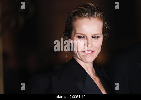 Mailand, Italien. April 2024. Eva Herzigova nimmt 40 am 6. April 2024 an der Ausstellung Dal Cuore alle Mani im Palazzo reale in Mailand, Italien, Teil. (Foto: Alessandro Bremec/NurPhoto) Credit: NurPhoto SRL/Alamy Live News Stockfoto