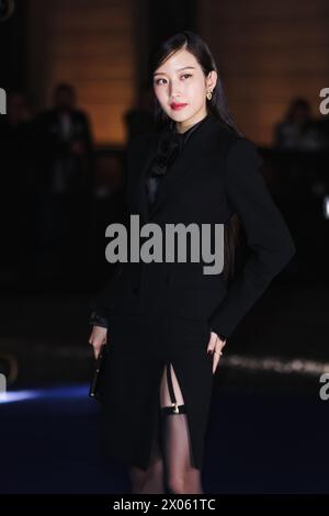 Mailand, Italien. April 2024. Moon GA-Young besucht am 6. April 2024 den roten Teppich der Dolce&Gabbana 40th Anniversary Party bei der Dal Cuore alle Mani Ausstellung im Palazzo reale in Mailand, Italien. (Foto: Alessandro Bremec/NurPhoto) Credit: NurPhoto SRL/Alamy Live News Stockfoto