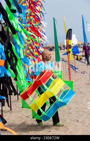 Valencia Kite Festival Stockfoto