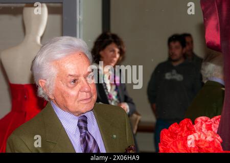 22/2013 (Venaria reale) Roberto Capucci während der Ausstellung „die Suche nach Königen“ im Königspalast von Venaria reale (Turin) Stockfoto