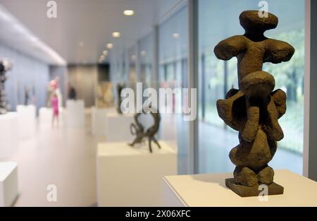 Willem Reijers Ausstellung im Kröller-Müller Museum, Het Nationale Park De Hoge Veluwe. Gelderland, Niederlande Stockfoto