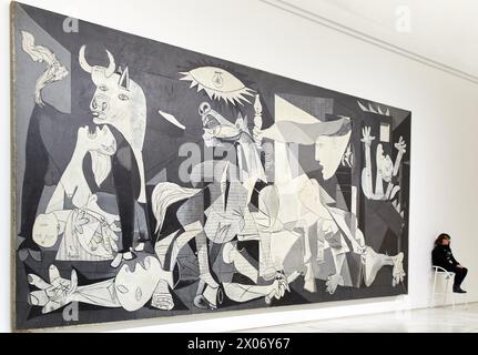 Guernica, 1937, Pablo Picasso, Museo Nacional Centro de Arte Reina Sofia, Madrid, Spanien, Europa Stockfoto
