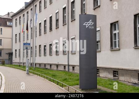 Deutsches Zentrum für Luft- und Raumfahrt, DLR-Logo, Forschungszentrum für Luft- und Raumfahrt und Entwicklung in der Luftfahrttechnik, Raumfahrt in Deutschland Stockfoto