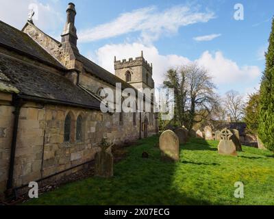 All Saints Church North Dalton East Yorkshire Stockfoto