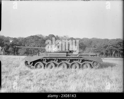 Der Komet (A34) diente von 1939 bis 1945 in der britischen Armee und stellte gepanzerte Feuerkraft und Mobilität bei Operationen an der Frontlinie zur Verfügung. Stockfoto