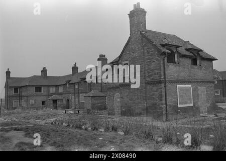 Aktuell 14 - 3 - 1973: Die Stadt, die auf Öl wartet die britische Industriestandorte Teesside hofft auf Norwegen. Sie hofft, dass sie siegreich aus dem Tauziehen hervorgehen wird, um zum Landeplatz für Nordseeöl zu werden. Teesside hat eine Menge Industrie von früher - aber es gibt auch hohe Arbeitslosigkeit in diesem Bezirk von England. Manche hoffen, dass Teesside ein Industrieriese wird. Viele andere freuen sich mit großem Entsetzen auf eine solche Entwicklung. Foto: Odd Ween / aktuell / NTB ***FOTO NICHT VERARBEITET*** Stockfoto