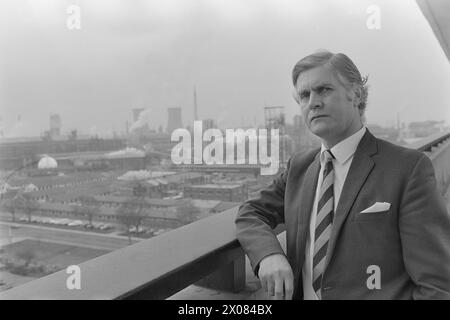 Aktuell 14 - 3 - 1973: Die Stadt, die auf Öl wartet die britische Industriestandorte Teesside hofft auf Norwegen. Sie hofft, dass sie siegreich aus dem Tauziehen hervorgehen wird, um zum Landeplatz für Nordseeöl zu werden. Teesside hat eine Menge Industrie von früher - aber es gibt auch hohe Arbeitslosigkeit in diesem Bezirk von England. Manche hoffen, dass Teesside ein Industrieriese wird. Viele andere freuen sich mit großem Entsetzen auf eine solche Entwicklung. Foto: Odd Ween / aktuell / NTB ***FOTO NICHT VERARBEITET*** Stockfoto