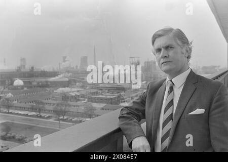 Aktuell 14 - 3 - 1973: Die Stadt, die auf Öl wartet die britische Industriestandorte Teesside hofft auf Norwegen. Sie hofft, dass sie siegreich aus dem Tauziehen hervorgehen wird, um zum Landeplatz für Nordseeöl zu werden. Teesside hat eine Menge Industrie von früher - aber es gibt auch hohe Arbeitslosigkeit in diesem Bezirk von England. Manche hoffen, dass Teesside ein Industrieriese wird. Viele andere freuen sich mit großem Entsetzen auf eine solche Entwicklung. Foto: Odd Ween / aktuell / NTB ***FOTO NICHT VERARBEITET*** Stockfoto