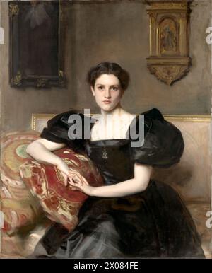 Elizabeth Winthrop Chanler (Mrs. John Jay Chapman) von John Singer Sargent im Jahre 1893 Stockfoto