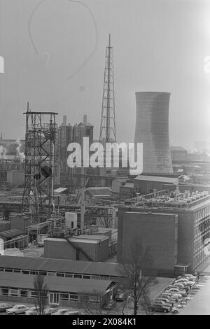 Aktuell 14 - 3 - 1973: Die Stadt, die auf Öl wartet die britische Industriestandorte Teesside hofft auf Norwegen. Sie hofft, dass sie siegreich aus dem Tauziehen hervorgehen wird, um zum Landeplatz für Nordseeöl zu werden. Teesside hat eine Menge Industrie von früher - aber es gibt auch hohe Arbeitslosigkeit in diesem Bezirk von England. Manche hoffen, dass Teesside ein Industrieriese wird. Viele andere freuen sich mit großem Entsetzen auf eine solche Entwicklung. Foto: Odd Ween / aktuell / NTB ***FOTO NICHT VERARBEITET*** Stockfoto