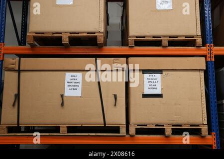 McLaren Formula One Heritage Centre Stockfoto