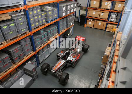 McLaren Formula One Heritage Centre Stockfoto
