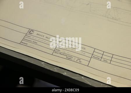 McLaren Formula One Heritage Centre Stockfoto