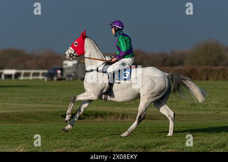 Drittes Rennen in Wincanton, 26. Januar 2022 Stockfoto