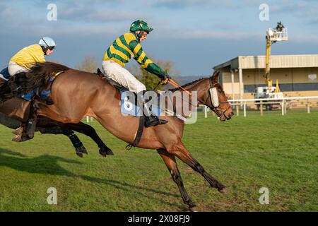 Viertes Rennen in Wincanton, 26. Januar 2022, Steeplechase Stockfoto