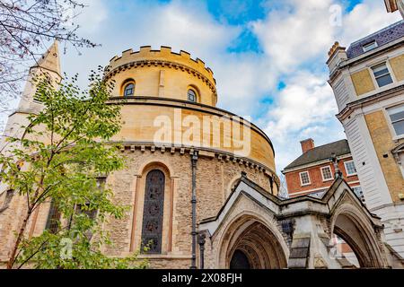 Temple Church, London, Großbritannien. Stockfoto