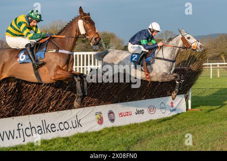 Viertes Rennen in Wincanton, 26. Januar 2022, Steeplechase Stockfoto