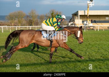 Viertes Rennen in Wincanton, 26. Januar 2022, Steeplechase Stockfoto