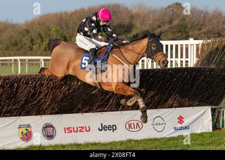 Viertes Rennen in Wincanton, 26. Januar 2022, Steeplechase Stockfoto