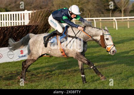 Viertes Rennen in Wincanton, 26. Januar 2022, Steeplechase Stockfoto