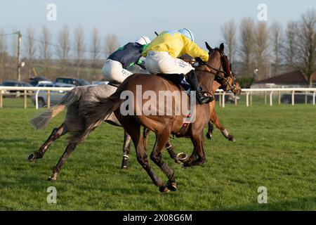 Viertes Rennen in Wincanton, 26. Januar 2022, Steeplechase Stockfoto