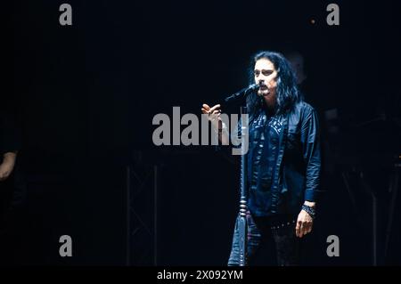 Torino, Italien. 2017 trat die amerikanische Band Dream Theater live auf der Bühne des Auditoriums Lingotto di Torino auf. Anrede: Andrea Pinna Stockfoto