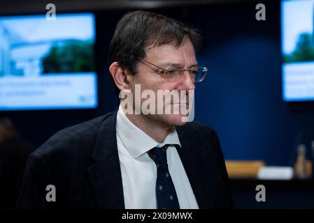 Auf dem Foto Leonardo Becchetti (Ökonom). NUR REDAKTIONELLE VERWENDUNG! NICHT FÜR KOMMERZIELLE ZWECKE! Stockfoto