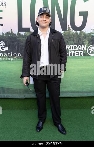 Hollywood, USA. April 2024. Zulia besucht am 10. April 2024 die Premiere von „The Long Game“ im Ricardo Montalban Theatre in Hollywood, CA. (Foto: Corine Solberg/SipaUSA) Credit: SIPA USA/Alamy Live News Stockfoto