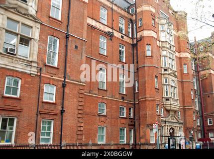 Das Brompton Hospital, Fulham Road, Fulham, Royal Borough of Kensignton und Chelsea, London, Großbritannien Stockfoto