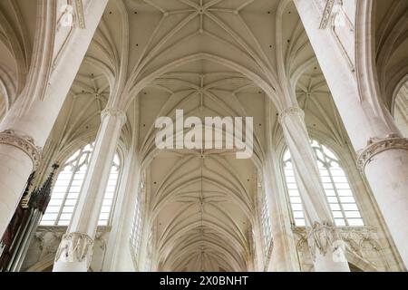 Basilika Basilika Saint-Nicolas-de-Port, Departement Meurthe-et-Moselle, Lothringen, Region Grand Est, Frankreich *** Basilika Basilika Saint Nicolas de Port, Departement Meurthe et Moselle, Lothringen, Region Grand Est, Frankreich Stockfoto