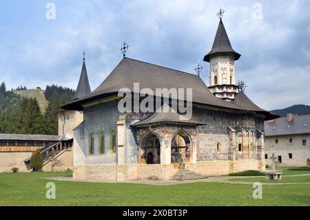 Kloster Sucevita, Bukowina, Kreis Suceava, Rumänien Stockfoto